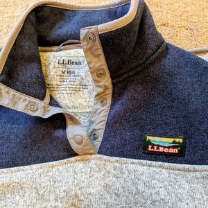 LLBean quart snap fleece